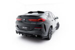 Maxton rear splitter (with vertical bars) V.1 for BMW X6 M-Pack G06 Facelift