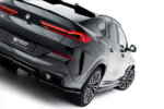 Maxton rear splitter (with vertical bars) V.1 for BMW X6 M-Pack G06 Facelift