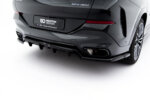 Maxton rear splitter (with vertical bars) V.1 for BMW X6 M-Pack G06 Facelift