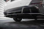 Maxton rear splitter (with vertical bars) V.1 for BMW i4 M-Pack G26