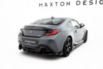 Maxton Rear Splitter (with vertical bars) V.1 + Flaps Toyota GR86 Mk1
