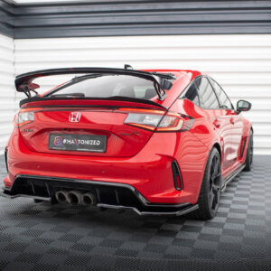 Maxton stražnji splitter (s vertikalnim šipkama) V.1 za Honda Civic Type-R Mk 11