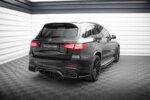 Maxton rear splitter (with vertical bars) V.1 for Mercedes-AMG GLC 63 SUV X253