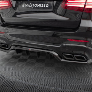 Maxton stražnji splitter (s vertikalnim šipkama) V.1 za Mercedes-AMG GLC 63 SUV X253