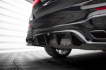 Maxton rear splitter (with vertical bars) V.1 for Mercedes-AMG GLC 63 SUV X253