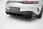 Maxton rear splitter (with vertical bars) V.1 for Mercedes-AMG GT 63 / 55 / 63 S E Performance C192
