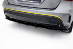 Maxton rear splitter (with vertical bars) V.1 for Mercedes-Benz GLA 45 AMG