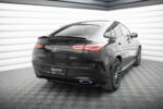 Maxton rear splitter (with vertical bars) V.1 for Mercedes-Benz GLE Coupe AMG-Line C167 / C167 Facelift