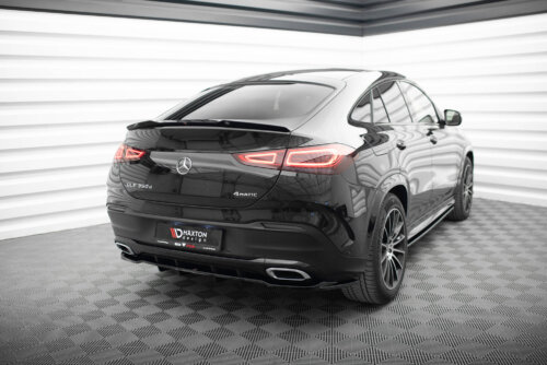 Maxton rear splitter (with vertical bars) V.1 for Mercedes-Benz GLE Coupe AMG-Line C167 / C167 Facelift