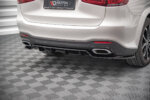 Maxton rear splitter (with vertical bars) V.1 for Mercedes-Benz GLS AMG-Line X167