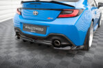 Maxton rear splitter (with vertical bars) V.1 for Toyota GR86 Mk1
