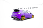 Maxton Rear Splitter (with vertical bars) V.1 Volkswagen Golf R Hatchback Mk8 / Mk8 Facelift