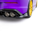 Maxton Rear Splitter (with vertical bars) V.1 Volkswagen Golf R Hatchback Mk8 / Mk8 Facelift