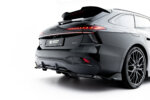 Maxton rear splitter (with vertical bars) V.2 for Audi A6 S-Line C9