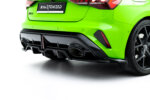 Maxton rear splitter (with vertical bars) V.2 for Audi RS3 Sportback 8Y Facelift