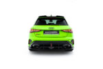 Maxton rear splitter (with vertical bars) V.2 for Audi RS3 Sportback 8Y Facelift