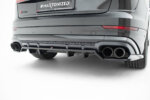 Maxton rear splitter (with vertical bars) V.2 for Audi SQ8 / Q8 S-Line Mk1 Facelift