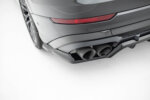 Maxton rear splitter (with vertical bars) V.2 for Audi SQ8 / Q8 S-Line Mk1 Facelift