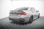 Maxton rear splitter (with vertical bars) V.2 for BMW 7 M-Pack G11 / G12 Facelift