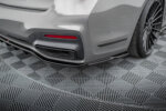 Maxton rear splitter (with vertical bars) V.2 for BMW 7 M-Pack G11 / G12 Facelift