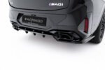 Maxton rear splitter (with vertical bars) V.2 for BMW X4 M-Pack G02 Facelift