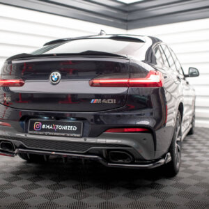 Maxton stražnji splitter (s vertikalnim šipkama) V.2 za BMW X4 M40i G02
