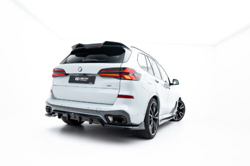 Maxton rear splitter (with vertical bars) V.2 for BMW X5 M-Pack G05 Facelift
