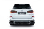 Maxton rear splitter (with vertical bars) V.2 for BMW X5 M-Pack G05 Facelift