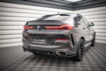 Maxton rear splitter (with vertical bars) V.2 for BMW X6 M-Pack G06