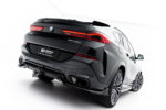 Maxton rear splitter (with vertical bars) V.2 for BMW X6 M-Pack G06 Facelift
