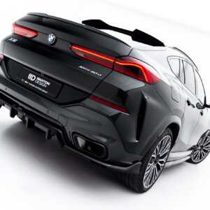 Maxton stražnji splitter (s vertikalnim šipkama) V.2 za BMW X6 M-Pack G06 Facelift