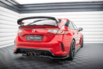 Maxton stražnji splitter (s vertikalnim šipkama) V.2 za Honda Civic Type-R Mk 11