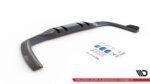 Maxton rear splitter (with vertical bars) V.2 for Mercedes A 35 AMG Sedan V177