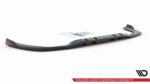 Maxton rear splitter (with vertical bars) V.2 for Mercedes A 35 AMG Sedan V177