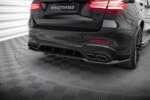 Maxton rear splitter (with vertical bars) V.2 for Mercedes-AMG GLC 63 SUV X253