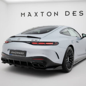 Maxton rear splitter (with vertical bars) V.2 for Mercedes-AMG GT 63 / 55 / 63 S E Performance C192