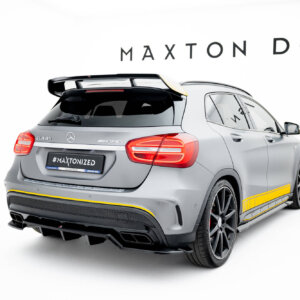 Maxton stražnji splitter (s vertikalnim šipkama) V.2 za Mercedes-Benz GLA 45 AMG X156