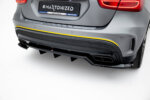 Maxton rear splitter (with vertical bars) V.2 for Mercedes-Benz GLA 45 AMG X156
