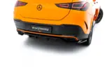 Maxton rear splitter (with vertical bars) V.2 for Mercedes-Benz GLE Coupe AMG-Line C167 / C167 Facelift