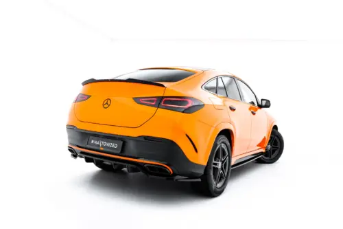 Maxton rear splitter (with vertical bars) V.2 for Mercedes-Benz GLE Coupe AMG-Line C167 / C167 Facelift
