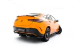 Maxton rear splitter (with vertical bars) V.2 for Mercedes-Benz GLE Coupe AMG-Line C167 / C167 Facelift