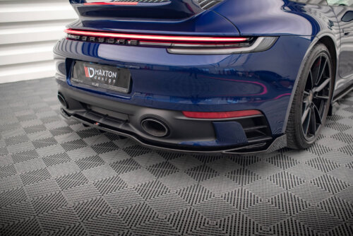 Maxton rear splitter (with vertical bars) V.2 for Porsche 911 Carrera Aero / Carrera GTS 992