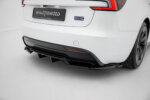 Maxton rear splitter (with vertical bars) V.2 for Tesla Model 3 Performance Mk1 Facelift