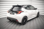 Maxton rear splitter (with vertical bars) V.2 for Toyota Yaris Mk4