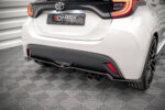 Maxton rear splitter (with vertical bars) V.2 for Toyota Yaris Mk4