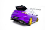 Maxton rear splitter (with vertical bars) V.2 for Volkswagen Golf R Hatchback Mk8 / Mk8 Facelift