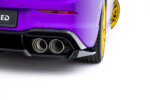 Maxton rear splitter (with vertical bars) V.2 for Volkswagen Golf R Hatchback Mk8 / Mk8 Facelift