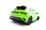 Maxton rear splitter (with vertical bars) V.3 for Audi RS3 Sportback 8Y Facelift