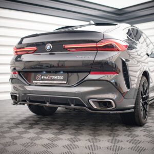Maxton stražnji splitter (s vertikalnim šipkama) V.3 za BMW X6 M-Pack G06