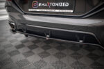 Maxton rear splitter (with vertical bars) V.3 for BMW X6 M-Pack G06